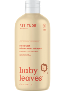 Baby Leaves Bubble Wash (Pear Nectar) - 473ml