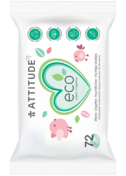 Eco Baby Wipes - 72 Wipes