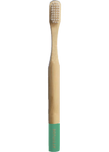 Children Bamboo Toothbrush (Green Handle) - 1 Brush