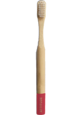 Children Bamboo Toothbrush (Red Handle) - 1 Brush