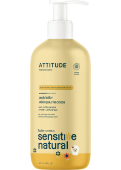 Oatmeal Sensitive Natural Baby Care Body Lotion (Unscented) - 473ml