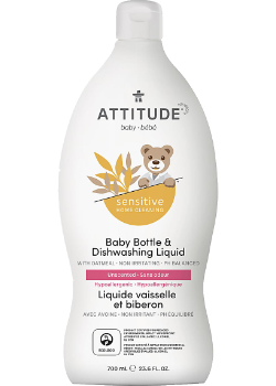 Little Ones Bottle & Dishwashing Liquid (Fragrance Free) - 700ml