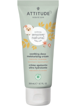 Oatmeal Sensitive Natural Baby Care Soothing Deep Moisturizing Cream (Unscented) - 200ml