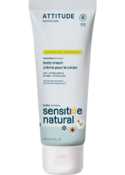 Oatmeal Sensitive Natural Baby Care Deep Moisturizing Body Cream (Unscented) - 75ml