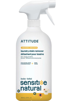Sensitive Natural Baby Laundry Stain Remover (Unscented) - 800ml