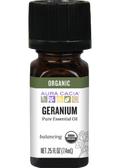 Organic Geranium Pure Essential Oil (Balancing) - 7.4ml