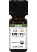 Organic Grapefruit Pure Essential Oil (Revitalizing) - 7.4ml