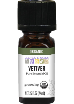 Organic Vetiver Pure Essential Oil (Grounding) - 7.4ml