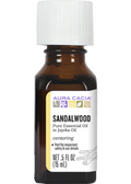 Sandalwood Pure Essential Oil In Jojoba Oil (Centering) - 15ml