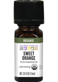 Organic Sweet Orange Pure Essential Oil (Refreshing) - 7.4ml