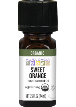 Organic Sweet Orange Pure Essential Oil (Refreshing) - 7.4ml