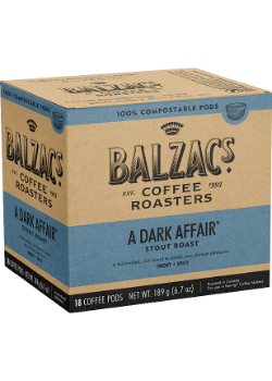 A Dark Affair (Stout Roast) - 18 Coffee Pods