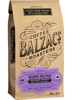 Bards Blend (Whole Bean Stout Roast) - 340g