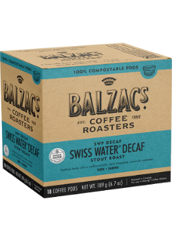 Swiss Water Decaf (Stout Roast) - 18 Coffee Pods