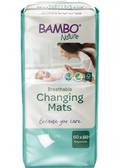 Breathable Changing Mats (60cm x 60cm) - 10 Mats - Bambo Nature