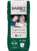 Dreamy Night Pants Large (Boys 8-15 Years) - 10 Pants - Bambo Nature