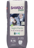 Dreamy Night Pants Large (Girls 8-15 Years) - 10 Pants - Bambo Nature