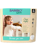 Overnight Baby Diapers (Size 4) - 24 Diapers