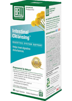 Bell Intestinal Cleansing #10 - 60 Caps + BONUS