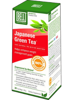 Bell Japanese Green Tea #59 - 20 Tea Bags - Bell Lifestyle Products