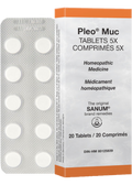 Sanum Pleo Muc (Mucokehl) Tablets 5X - 20 Tabs
