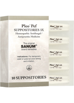 Sanum Pleo Pef (Pefrakehl) Suppositories 3X - 10 Suppositories