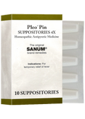 Sanum Pleo Pin (Pinikehl) Suppositories 4X - 10 Suppositories