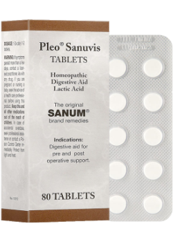 Sanum Pleo Sanuvis Tablets 4X 6X 12X 30X 200X - 80 Tabs