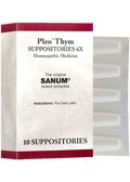 Sanum Pleo Thym (Thymokehl) Suppositories 6X - 10 Suppositories