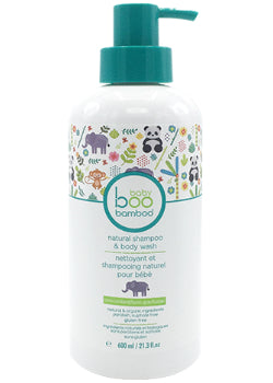 Baby Boo Bamboo Natural Shampoo & Body Wash (Unscented) - 600ml