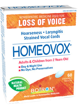 Homeovox - 60 Tabs