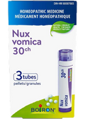 Nux Vomica 30C - 3 Tubes