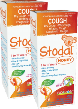 Stodal Cough Syrup For Children (Honey) - 2 x 200ml