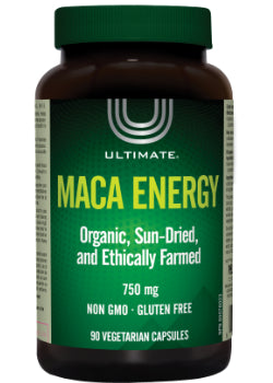 Maca Energy 750mg - 90 V-Caps + BONUS