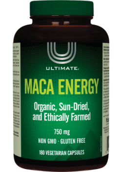 Maca Energy 750mg - 180 V-Caps + BONUS