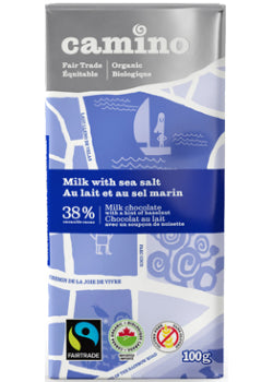 Camino Milk Chocolate (Sea Salt) - 100g