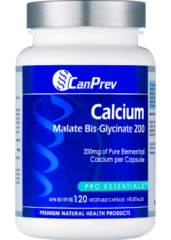 Calcium Malate Bis-Glycinate 200 - 120 V-Caps + BONUS