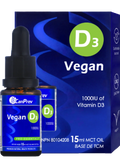 D3 Drops 1,000iu (Vegan) - 15ml