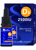 D3 Drops 2,500iu (MCT Base) - 15ml