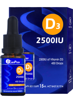 D3 Drops 2,500iu (MCT Base) - 15ml