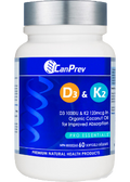 D3 & K2 (Organic Coconut Oil) - 60 Softgel