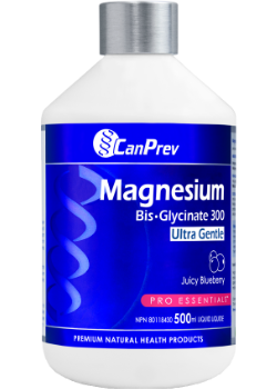 Magnesium Bis-Glycinate 300 Ultra Gentle (Juicy Blueberry) - 500ml