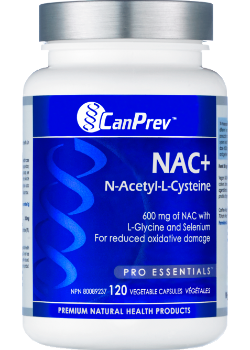 NAC+ N-Acetyl-L-Cysteine - 120 V-Caps