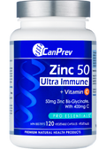Zinc 50 Ultra Immune + Vitamin C - 120 V-Caps