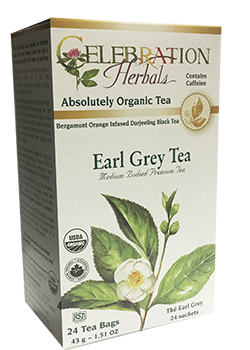 Earl Grey Black Tea (Organic) - 24 Tea Bags