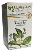 Green Tea With Eleuthero (Organic) - 24 Tea Bags