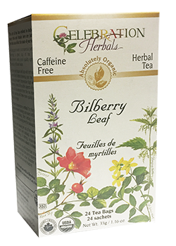 Bilberry Leaf Tea (Organic) - 24 Tea Bags