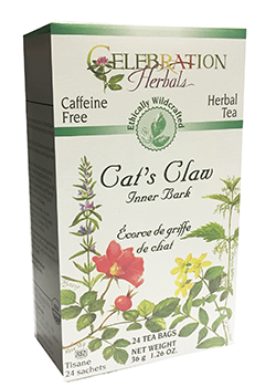 Cat's Claw Inner Bark Tea (Wildcrafted) - 24 Tea Bags