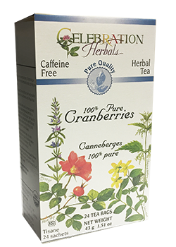 Cranberries 100% Pure Tea (Pure Quality) - 24 Tea Bags
