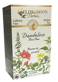Dandelion Root Raw Tea (Organic) - 24 Tea Bags